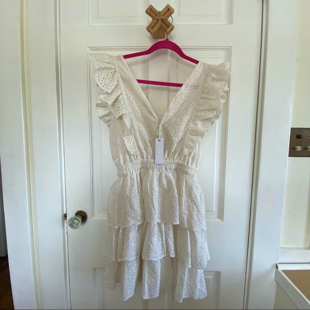 Anthropologie -Love The Label- Eyelet Dress